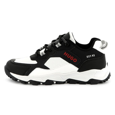 HUGO Tenis para niño y adolescente unisex blaco y negro